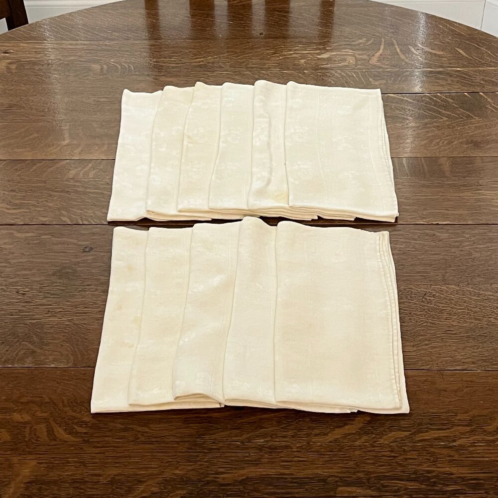 Vintage Linen Napkins